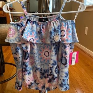 Bundle 3/$12 NWT Girls off the shoulder top